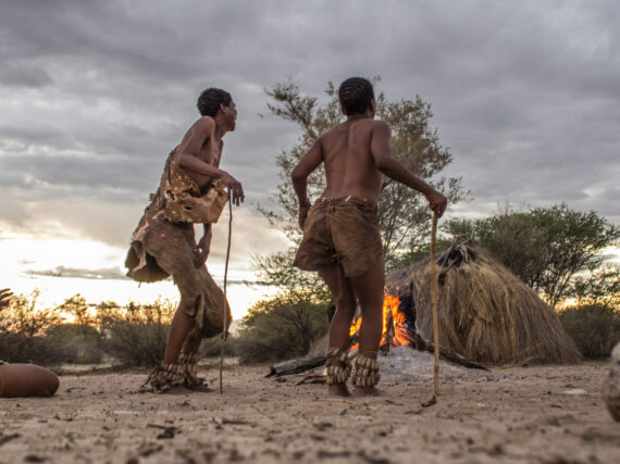 Bushmen dance